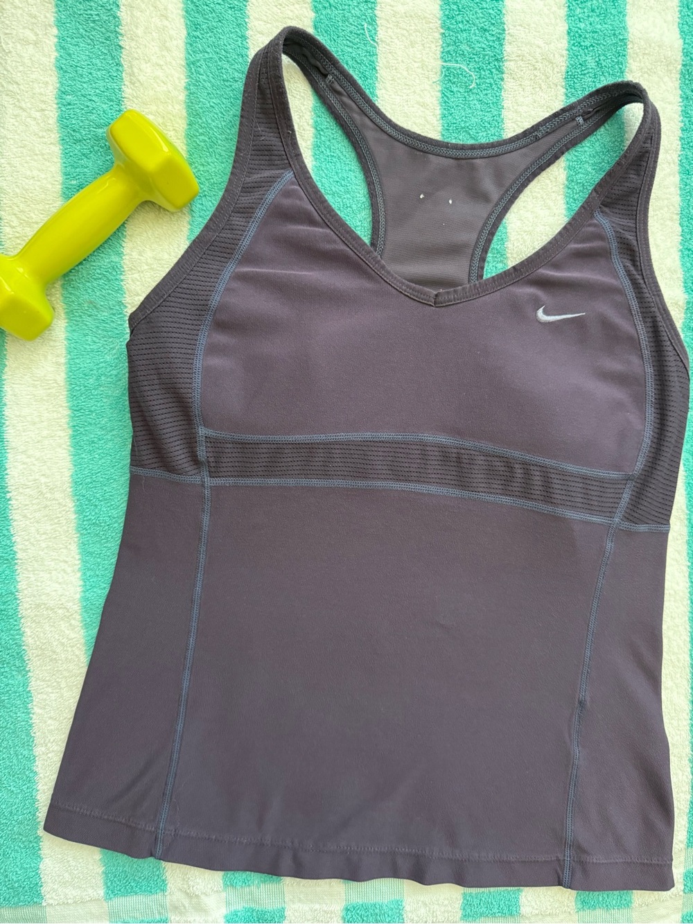 Nike Purple Athletic Racerback Tank